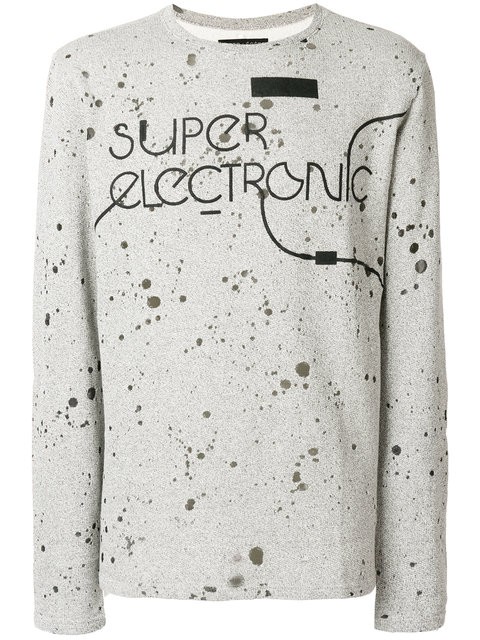 Classic Fit jersey Longsleeve - "SUPER ELECTRONIC"