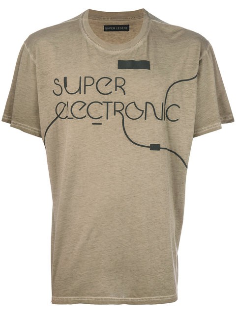 Classic Fit T-Shirt - "SUPER ELECTRONIC"